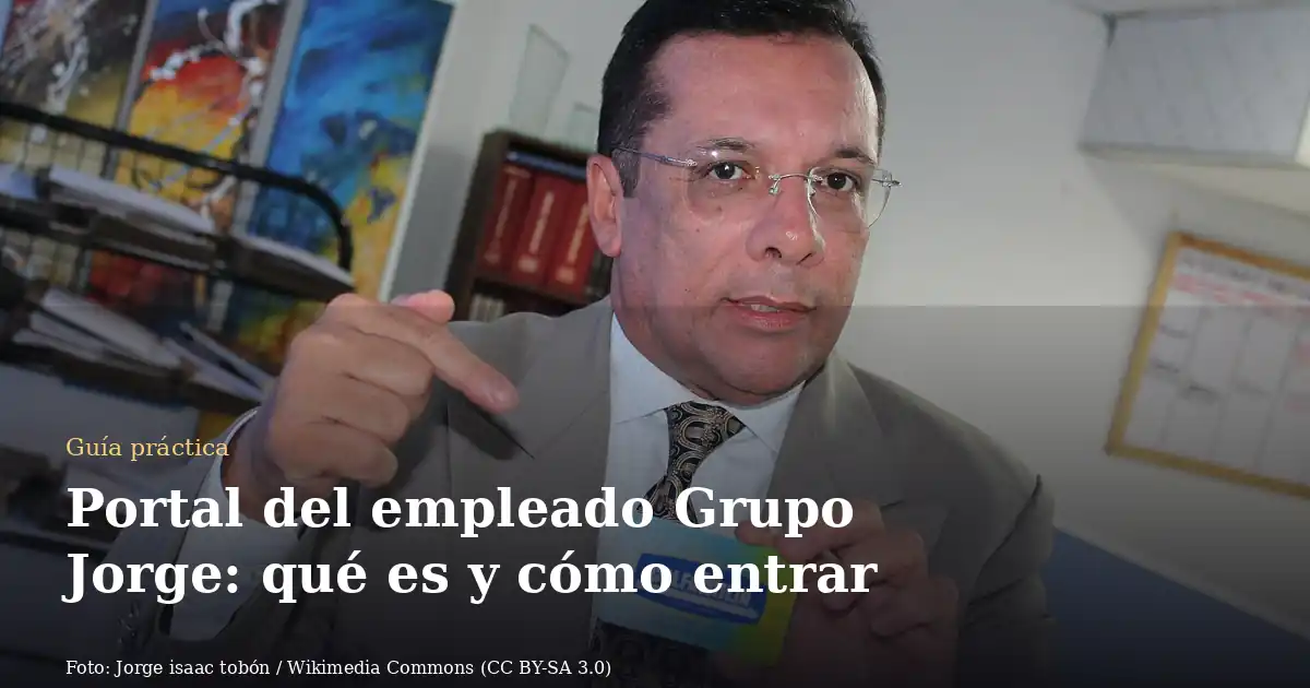 Portal del empleado Grupo Jorge: qué es y cómo entrar