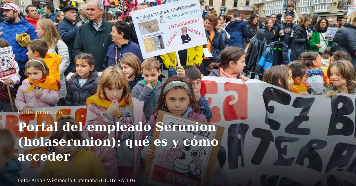 Portal del empleado Serunion (holaserunion): qué es y cómo acceder
