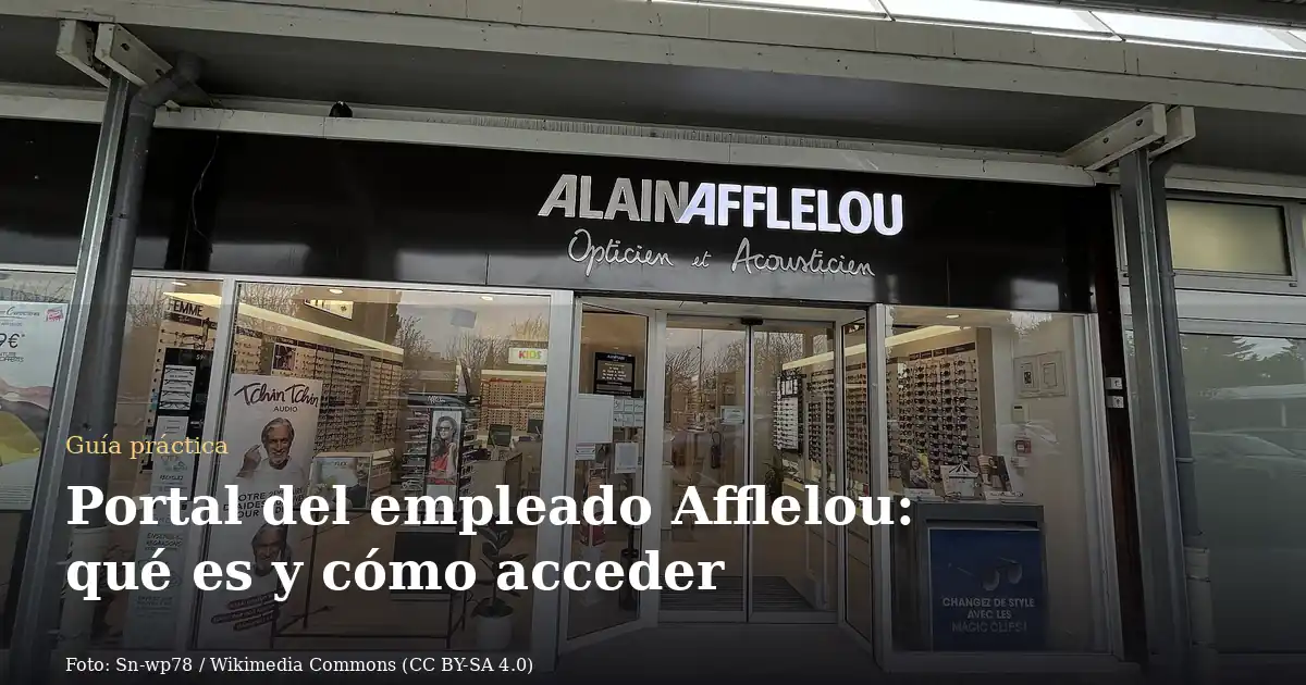 Portal del empleado Afflelou: qué es y cómo acceder