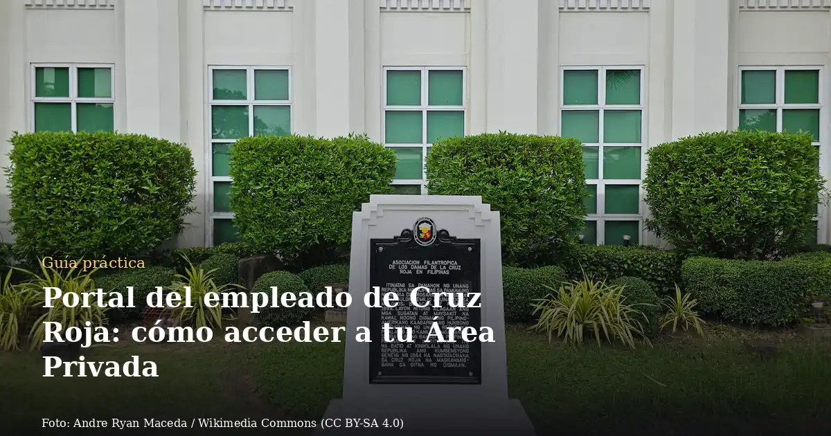 Portal del empleado de Cruz Roja: cómo acceder a tu Área Privada