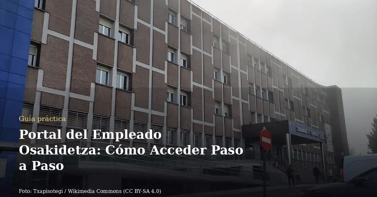 Portal del Empleado Osakidetza: Cómo Acceder Paso a Paso